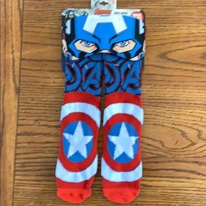 Marvel Avenger Captain AmericaSocks & Mask